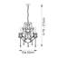 Hollandale Berkar 3 Light Chandelier