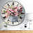 Maison Des Fleurs III - Farmhouse Wall Clock-36850715