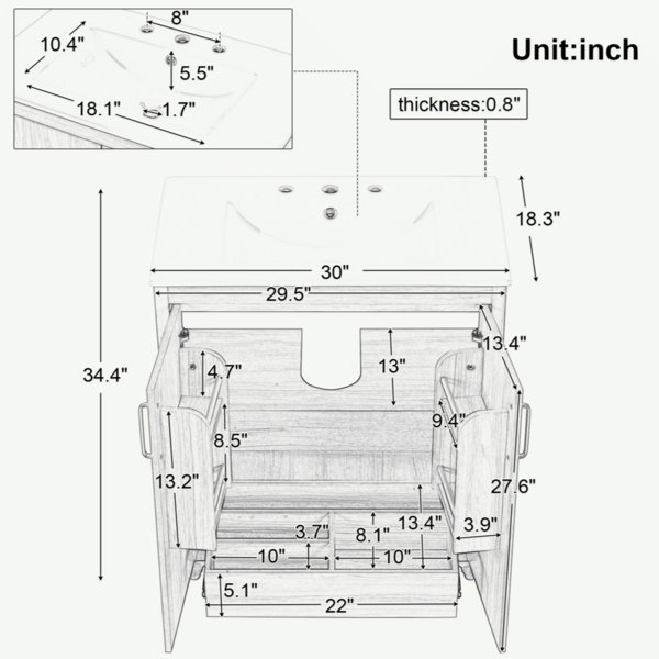 Dimensions du produit