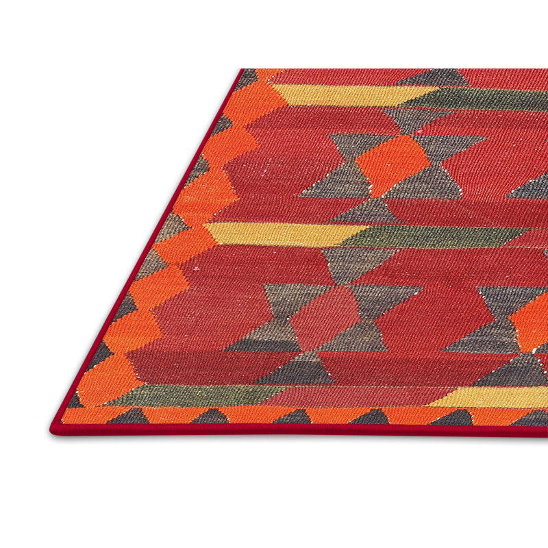 Tapis rouge à motif sud-ouest, Rectangle 7 pi x 10 pi