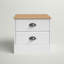 Table de chevet 2 tiroirs Wychwood-1387028979