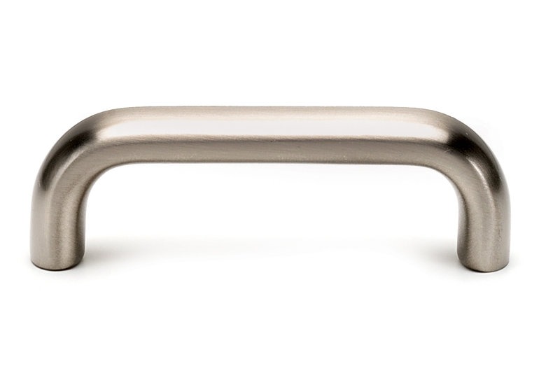 Contemporary Arch Pull, Satin Nickel