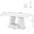 63" Dining Table For 4 With Sturdy Base-596605034