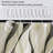Light Green Pack of 1 Modern Abstract Striped Shower Curtain Set with Hooks-1191247950