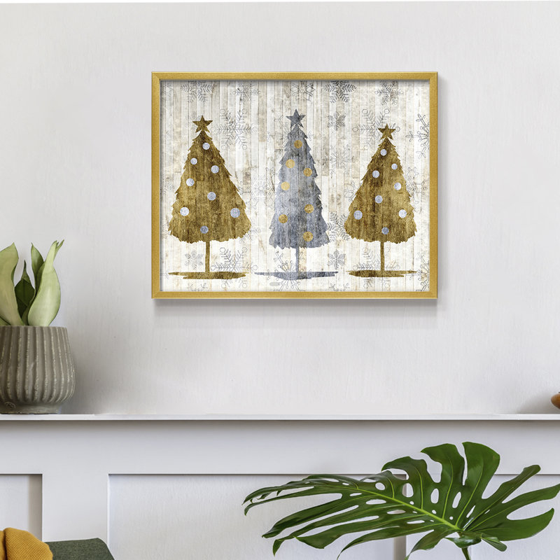 Collection sophistiquée de Noël, impression encadrée A - Restickable