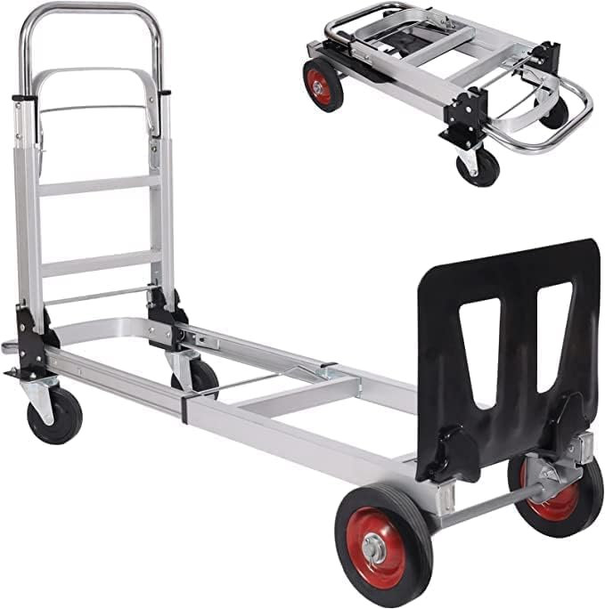 198 Lb. Capacity Foldable Hand Truck Dolly