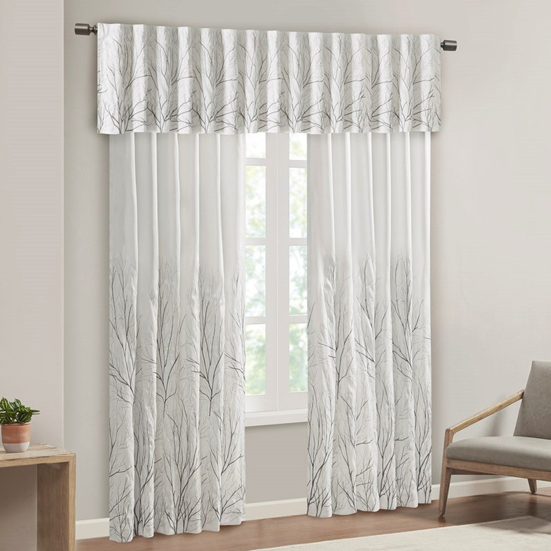 Panneau de rideau (seulement 1 panneau PC), L 50,08 po x L 84,11 po, Brun
