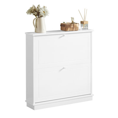 6 - Pair Flip Down Shoe Storage