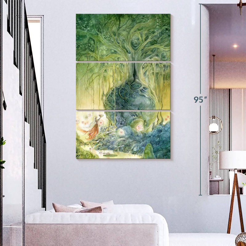 Kelan Banyan, 65" H x 42" W