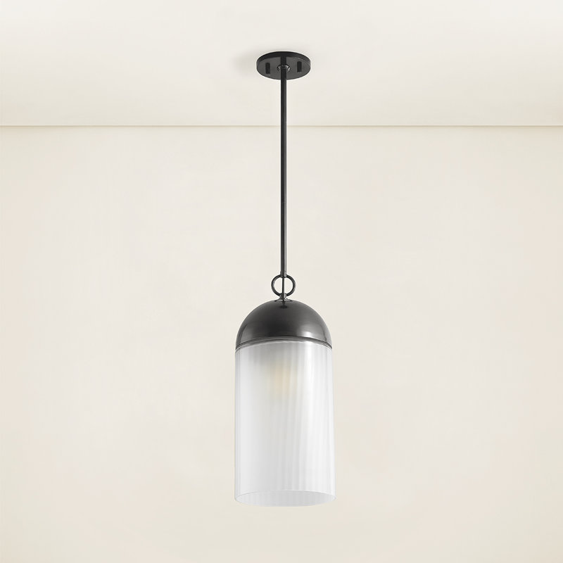 Luminaire suspendu 1 lumière Emory, Bronze vieilli