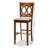 Upholstered Counter Stool with Solid Wood Frame-1679041201-1679041206