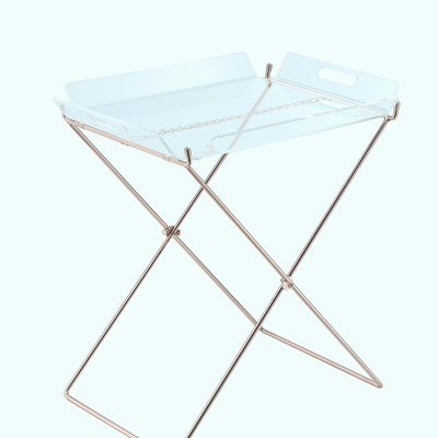 Table de bout avec plateau amovible