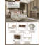Ensemble de chambre avec grand lit 6 pièces Villa Cherie-660103066