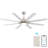52-Inch Smart Ceiling Fan With Lights-1862020883-1862020886