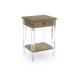 Claude Solid Wood End Table