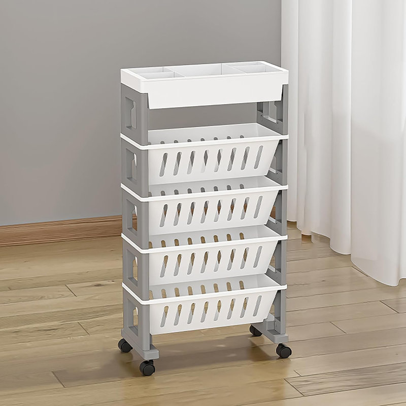 5 Tier Book Rack Storage Bookshel