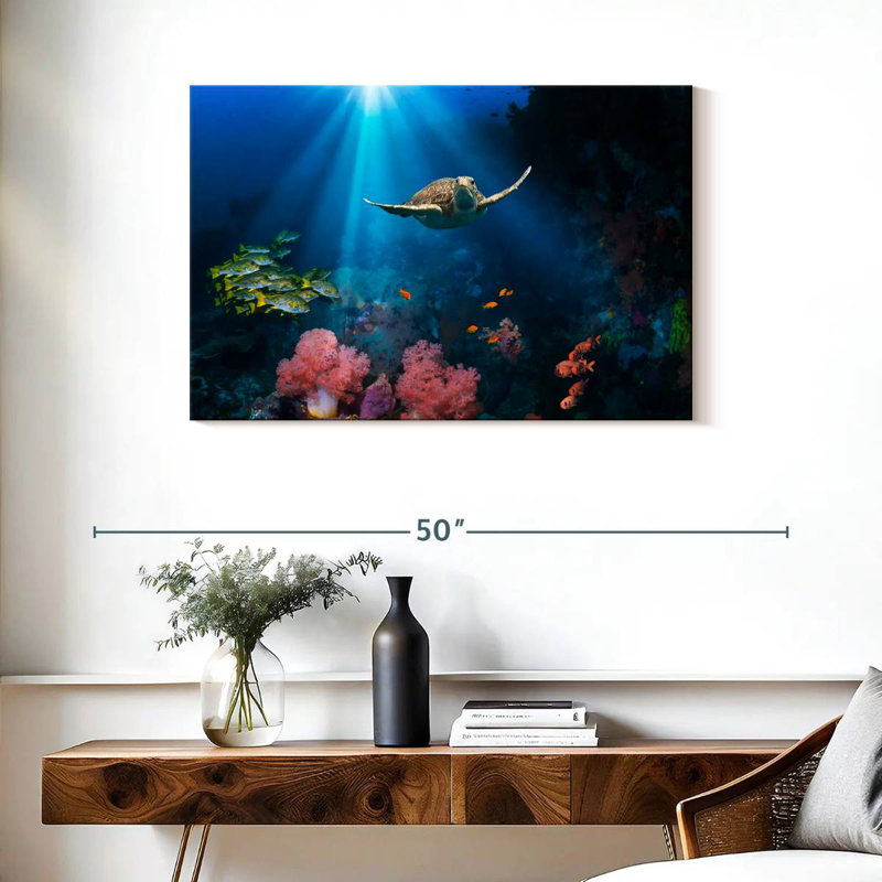 Brampt Ocean Underwater, 24" H x 36" W