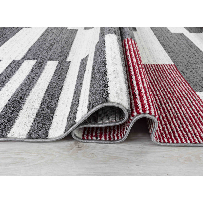 Pond Geometric Area Rug, Rectangle 160 x 230cm