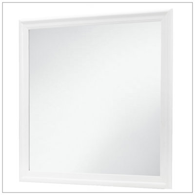 Miroir CHARLSTON avec cadre élégant, fabrication durable et design polyvalent pour les espaces modernes et traditionnels.