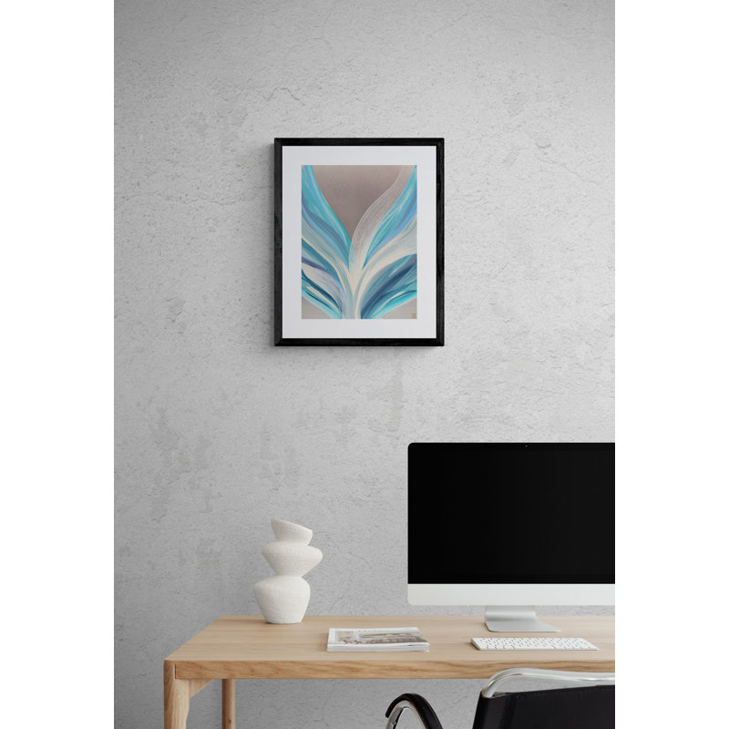 Antalya Print by Novi Lim, Black Framed Paper, 21.2" H x 17.2" W