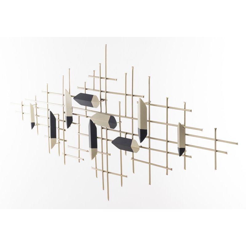 Glam Wall Decor on Metal