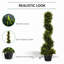 90cm Faux Cedar Tree in Cement Pot