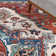 Tapis bordeaux / ivoire Parisa