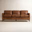 Canapé en cuir 85 po Cascades-1234196034