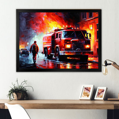 Fiery Pursuit I - The Fire Truck'S
