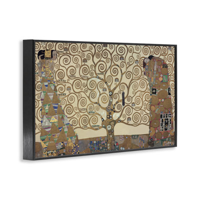 The Tree of Life Klimt Framed Giclee, design by Gustav Klimt