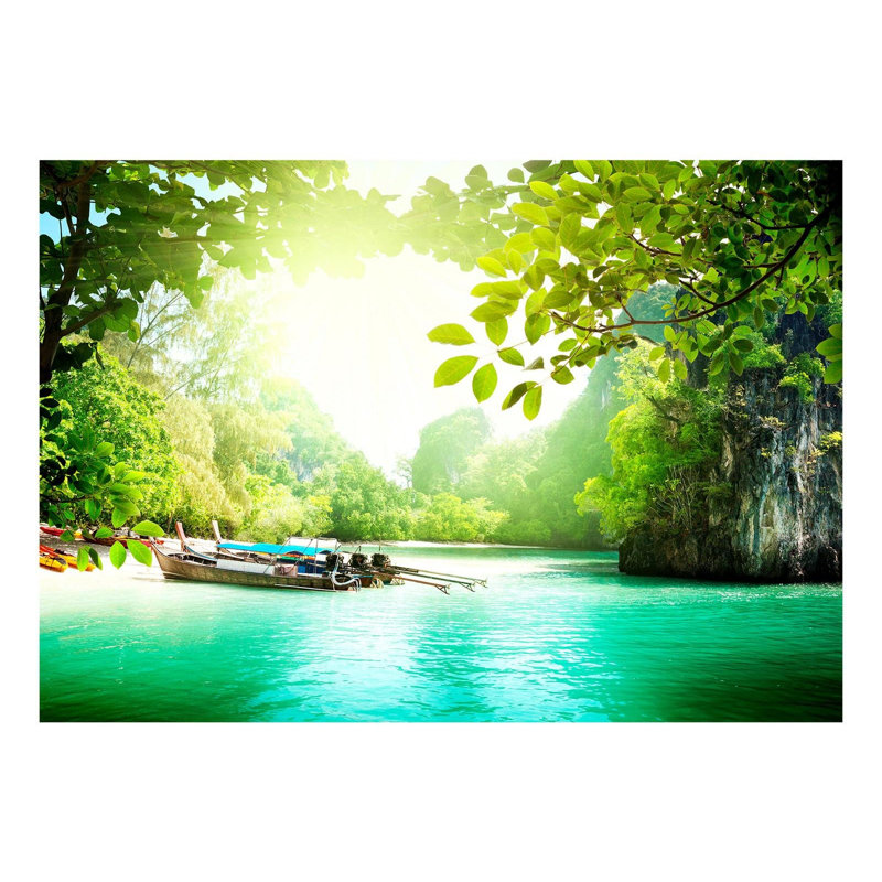 Murale Amrom Heavenly Landing, L 110 po x l 157 po, Non-Woven