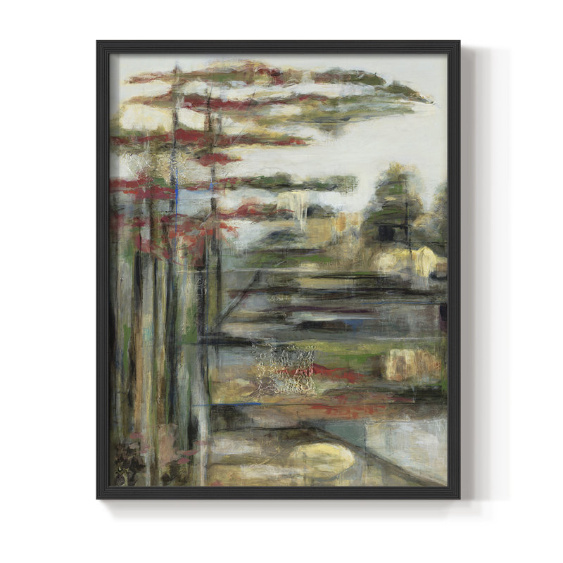 Reproduction encadrée Daydream - bois massif, H 30 po x l 24 po, Noir, noir, noir, noir