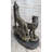 Signed Original Howling Wolf Bronze Sculpture Marble Base Statue Gift Decor Gift