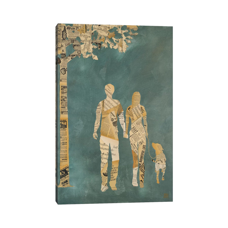 Summer Stroll 1 Piece Wrapped Canvas Painting, 101.6 cm H x 66.04 cm W x 1.91 cm D