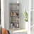 Inayah 4-Tier Book Cabinet Bookshelf BookCase Stand Storage Rack Engineered Wood-371014578-289645799