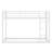 Metal Low Bunk Bed With Ladder-962980355