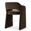 Tabouret de comptoir rembourré en velours de 24 pouces, entièrement assemblé avec accoudoirs (ensemble de 4)-502676850