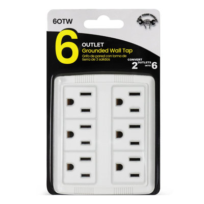 Grounded Wall Tap Outlet