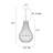 Drexel 6 - Light Unique / Statement Empire Chandelier-153161766
