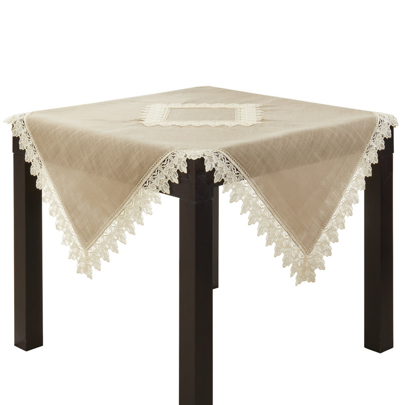 Nappe Venetto, 54 po carré, Taupe