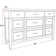 Commode 9 tiroirs Castleman