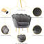 Fauteuil demi-tonneau en velours touffeté-97667410