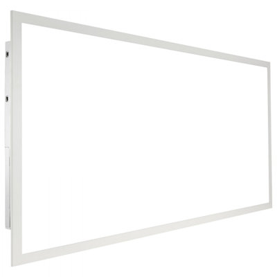 1 Pack 2x4 FT LED Flat Panel Light, 6000LM 50W, Surface Mount LED Drop Ceiling Light Fixture with Adjustable Color Temperature 3500K/4000K/5000K, Ultra Thin for Home Off Tested to UL Standards