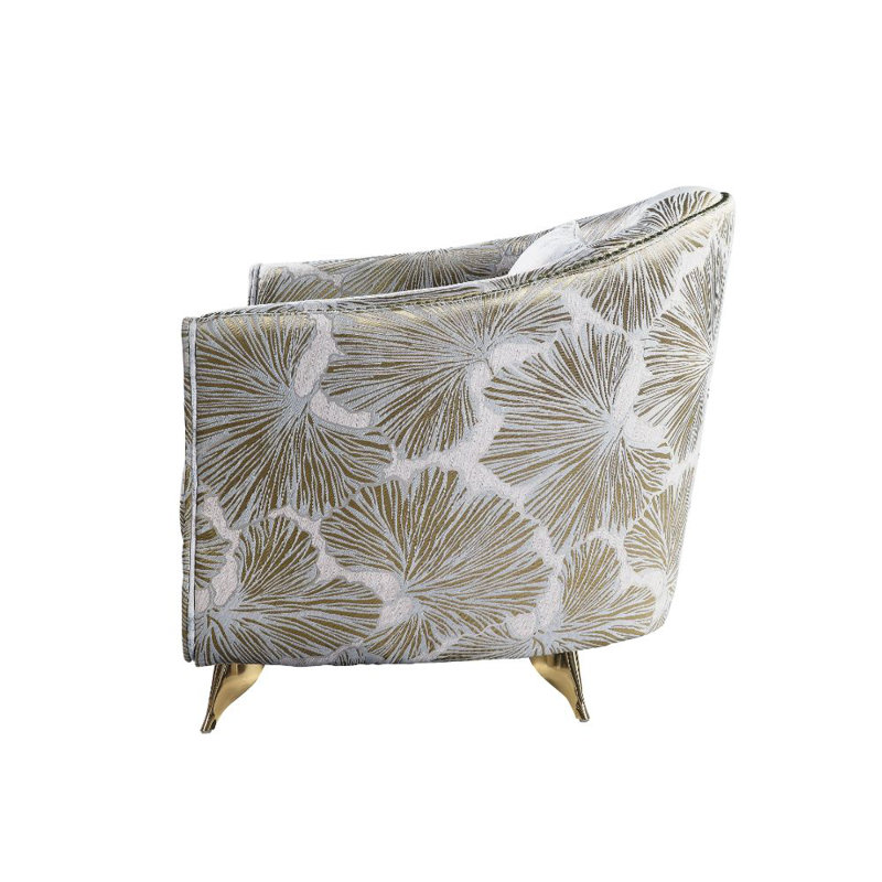 Fauteuil demi-tonneau de 41 po de largeur