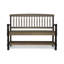 Banc d'extérieur style campagne