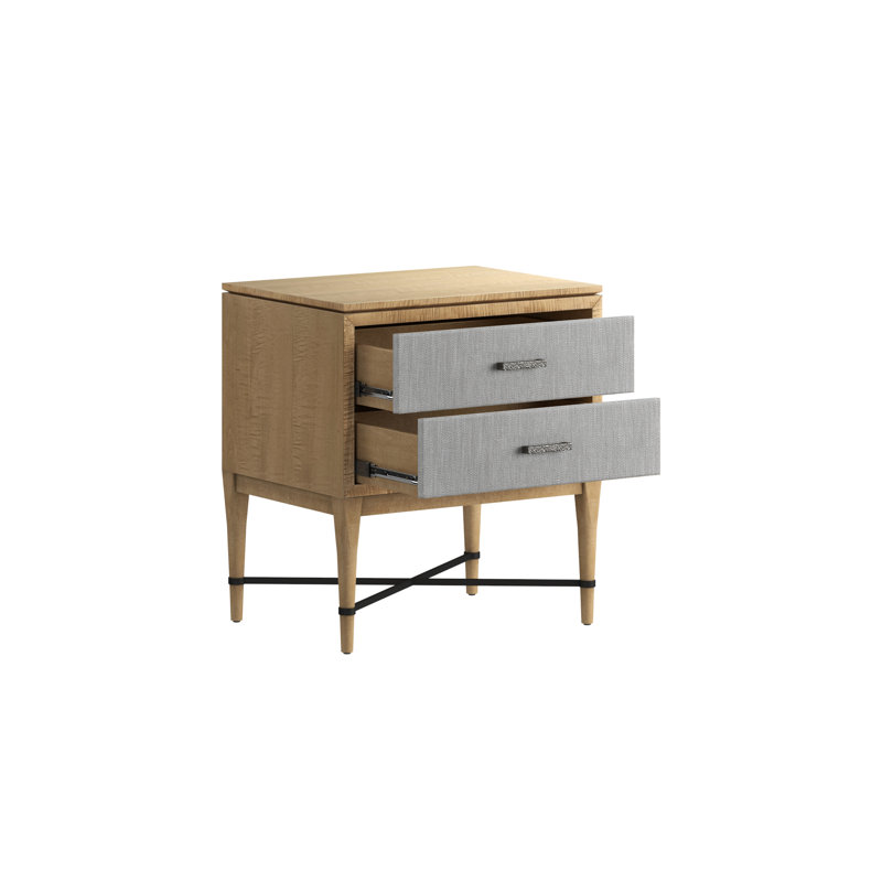 Loft 24'' W Nightstand, Brown/Gray