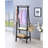 59" Tall Standing Garment / Coat Rack,  Finish-989718448