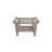 24'' W Teak Shower Bench