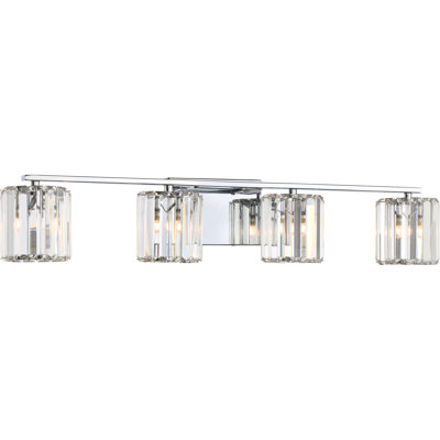 Éclairage pour salle de bain 4 lumières Dugger