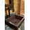 Lavabo vasque carré en cuivre martelé à jupe 15 "